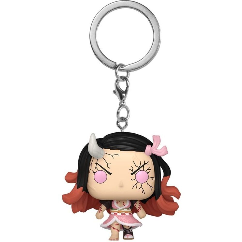 Funko POP! Keychain: Demon Slayer - Nezuko, Demon Form  COLLECTIBLES